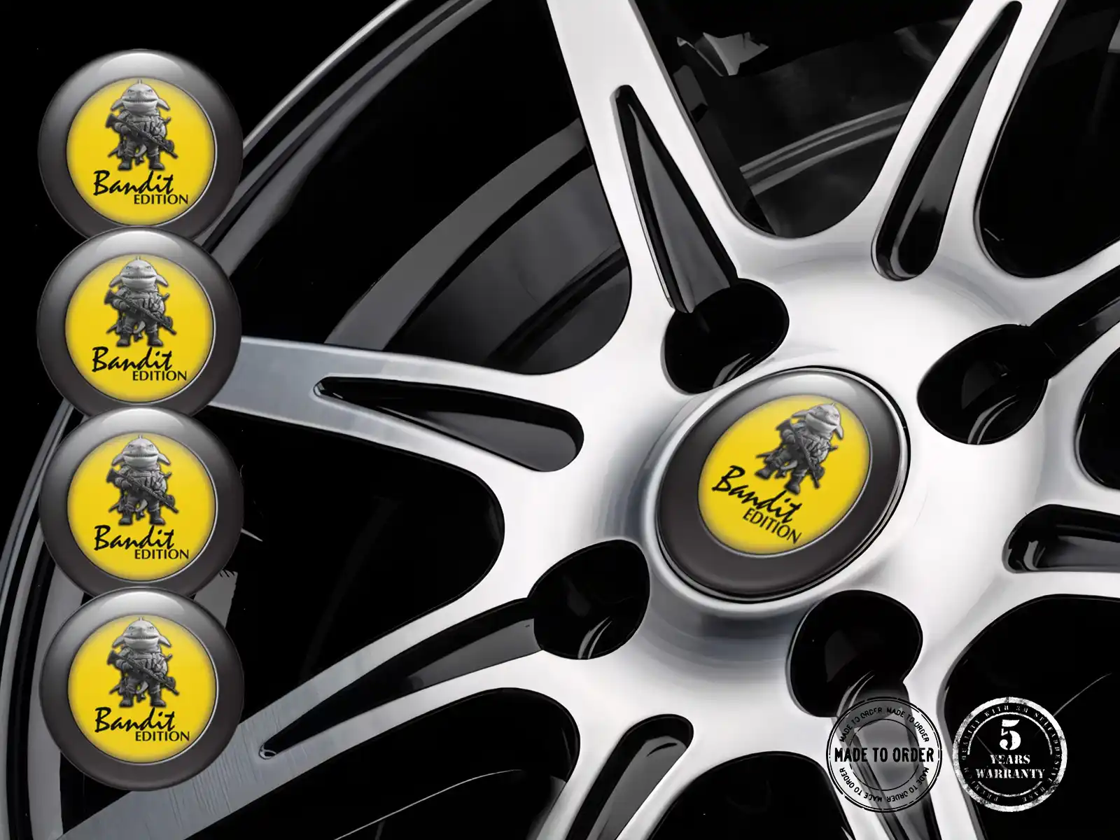 Wheel Decals Sport Tuning Racing Dome Logo